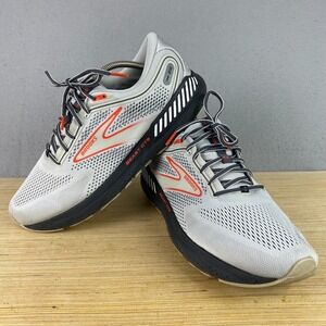 Brooks Beast GTS 23 Mens 12.5 D Gray Scarlet Sneakers 110401-1D-030